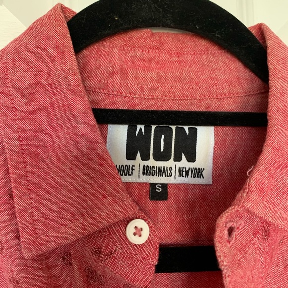 Woolf Originals Men’s Button Down Shirt - Picture 3 of 9